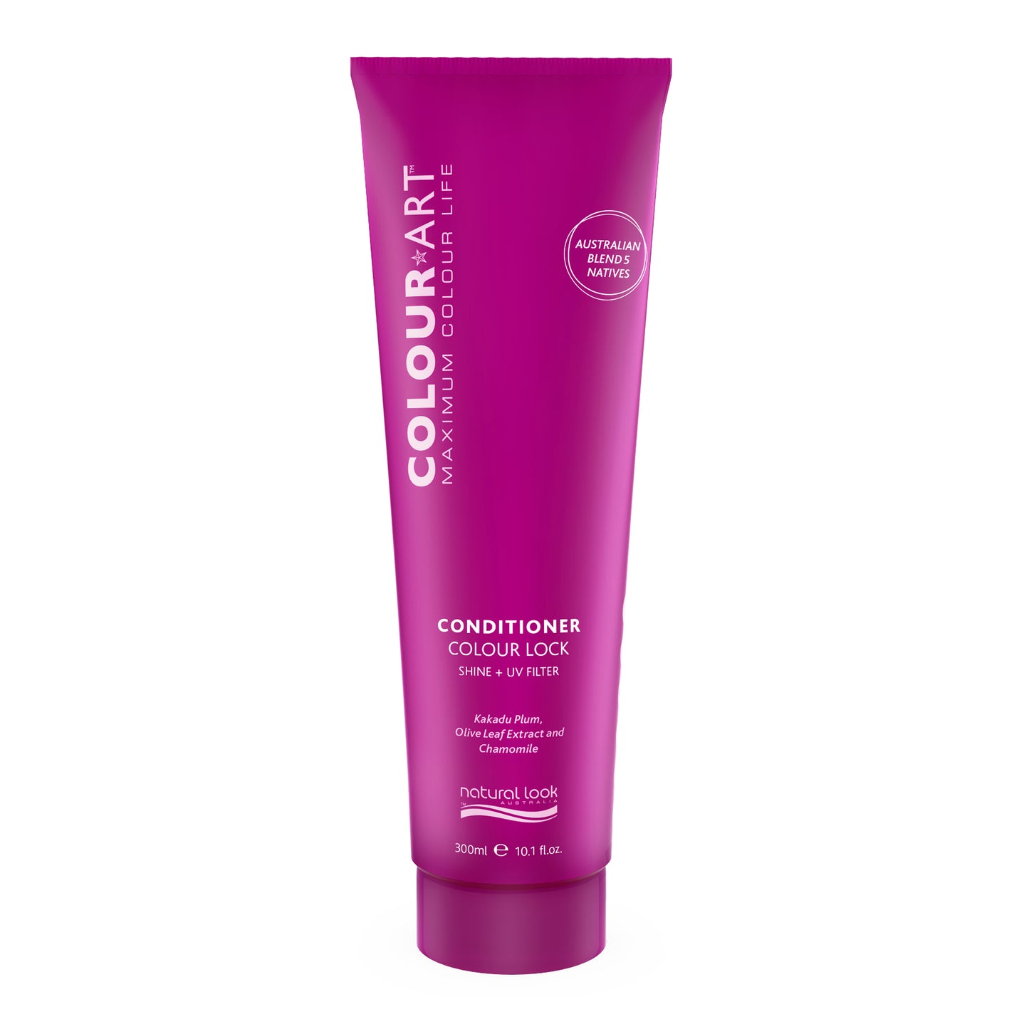 ColourArt Conditioner 300ml with Kakadu Plum, Olive Leaf, and Chamomile to hydrate, repair, and protect colour-treated or damaged hair