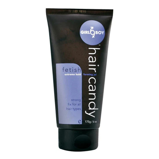 Hair Candy Fetish Firming Gel 175g — extreme hold, volume, shine, UV protection