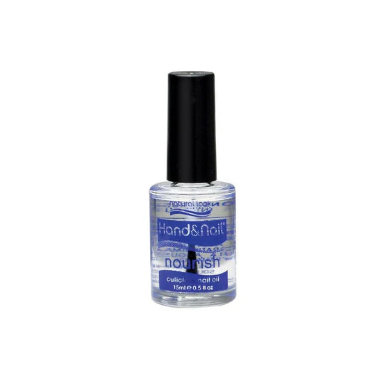 Natural Look Nourish Cuticle and Nail Oil 15ml, hydrating oil to moisturise cuticles and add shine to nails.