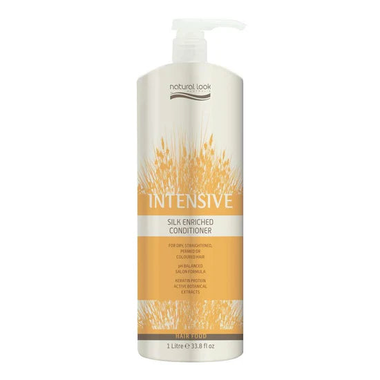 Intensive Silk-Enriched Conditioner 1 litre– nourishing conditioner with silk protein and camomile to restore softness, strength and shine