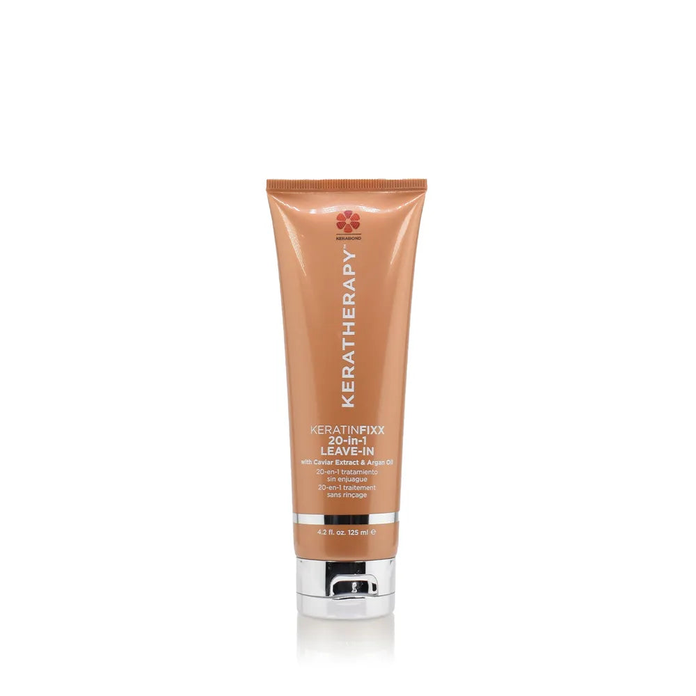 Keratherapy KeratinFIXX 20-in-1 Leave-In, keratin hair treatment with caviar extract and argan oil 125ml.