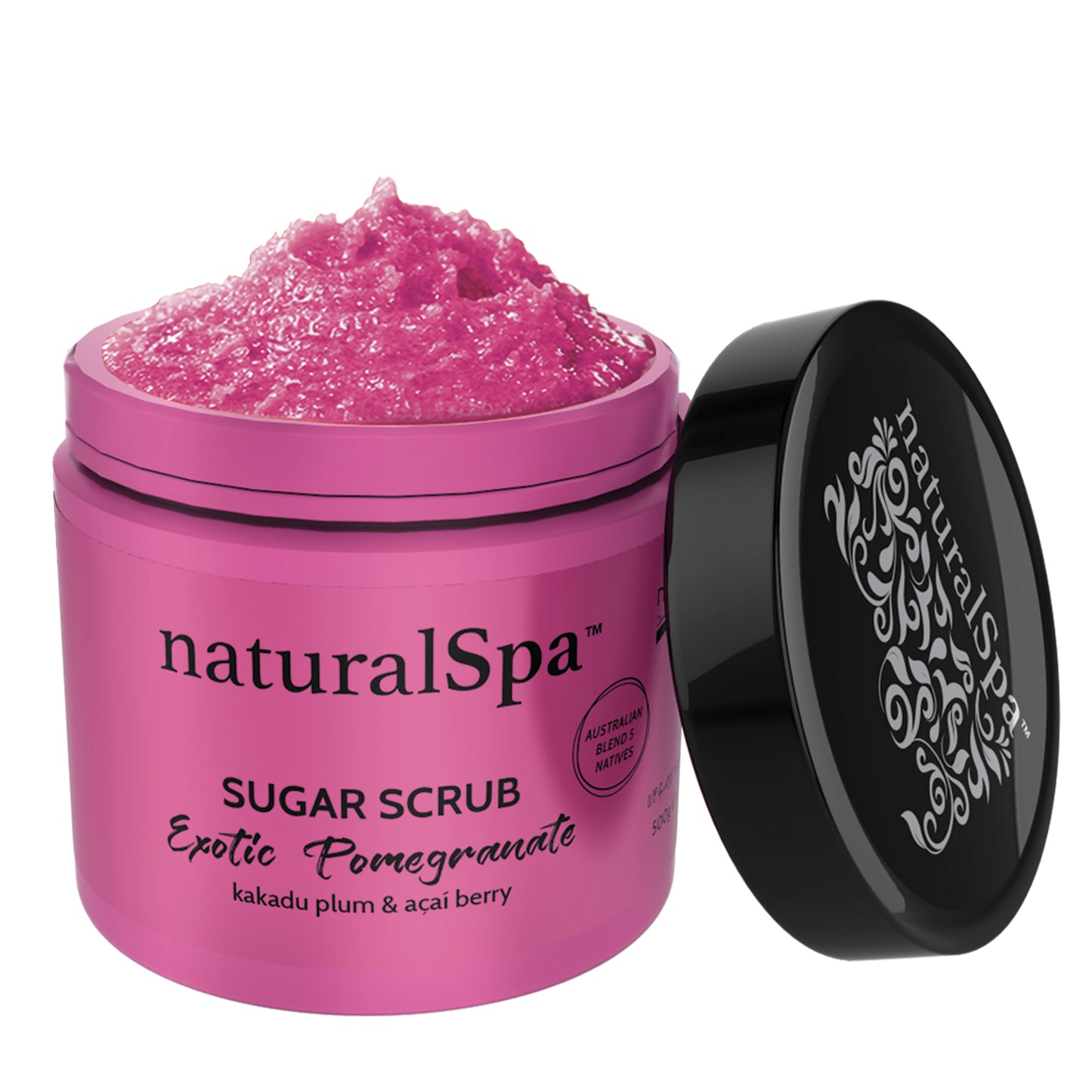 Natural Spa Organic Sugar Scrub 500g