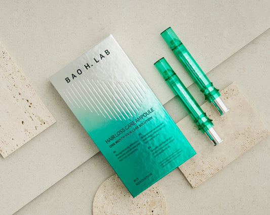 Bao H. Lab Hairloss Care Ampoules — Korean scalp treatment with BEFF™ technology for hair regrowth, density & non-hormonal hair loss care