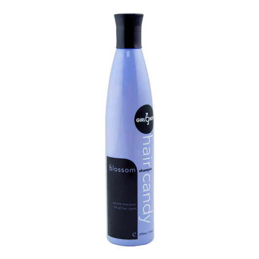 Hair Candy Blossom Shampoo 375ml — volumising, wheat protein, Vitamin B5, cherry blossom fragrance