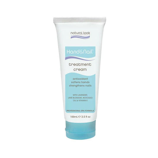 Natural Look Hand & Nail Treatment Cream 100ml, antioxidant-rich cream to soften hands and strengthen nails.