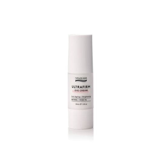 Natural Look Ultra Firm Eye Cream – anti-ageing eye treatment with Retinol, Rose Oil, Vitamins E & F.