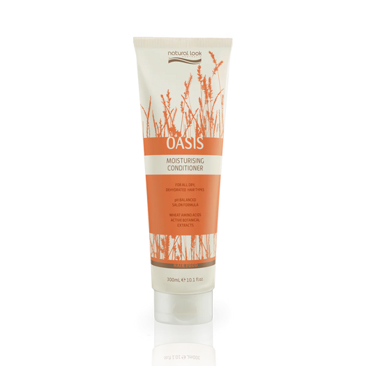 Oasis Hydrating Conditioner 300ml – moisturising formula with Peach Nut & Avocado Oils for softness and shine.