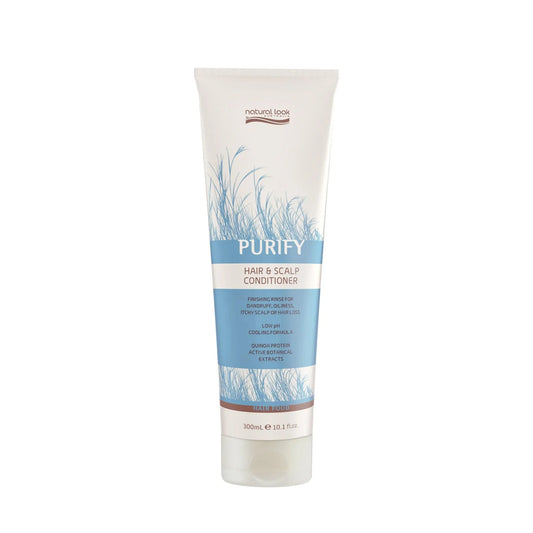 Purify Hair and Scalp Conditioner 300ml tube – pH balancing conditioner with Quinoa Protein, Menthol & botanicals, NZ.