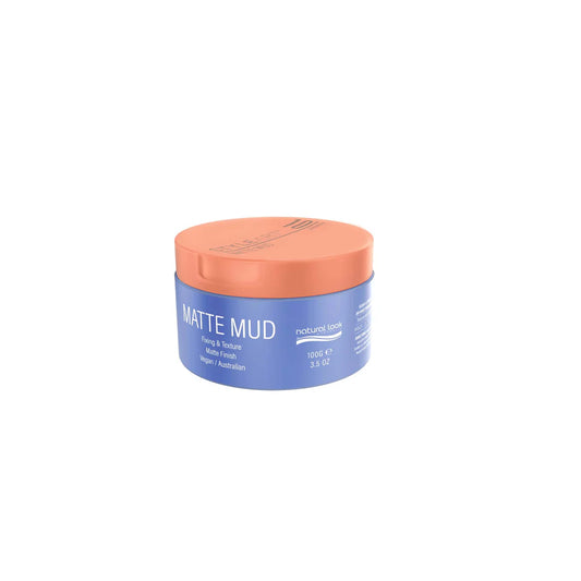 Natural Look StyleArt Matte Mud 100g, strong hold styling mud for texture and control with a matte finish.