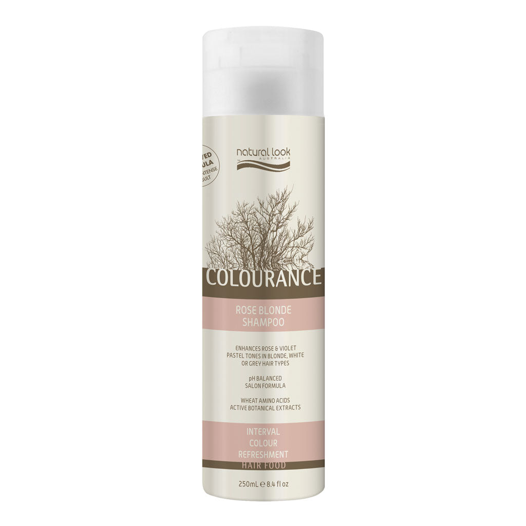 Colourance Rose Blonde Shampoo — shampoo that adds healthy-looking shine.