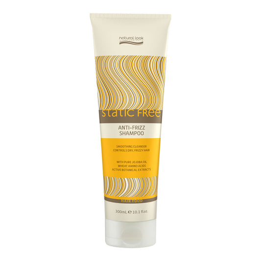 Natural Look Static Free Anti-Frizz Shampoo 300ml, sulphate-free shampoo to cleanse and smooth frizz-prone hair.